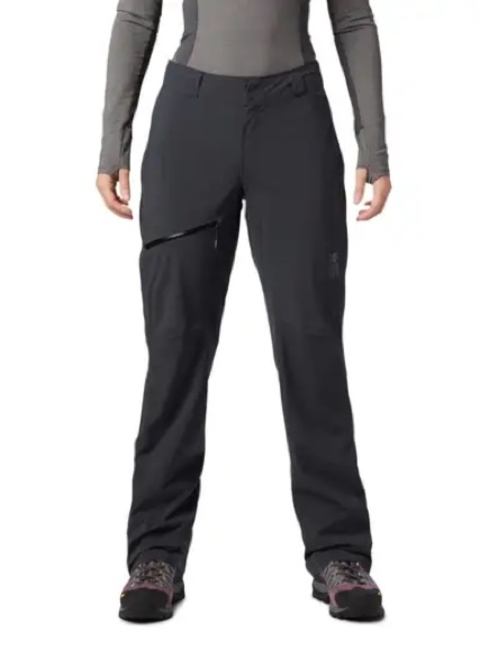 NWOT Mountain Hardwear Stretch Ozonic Pant Women's black size XS regular